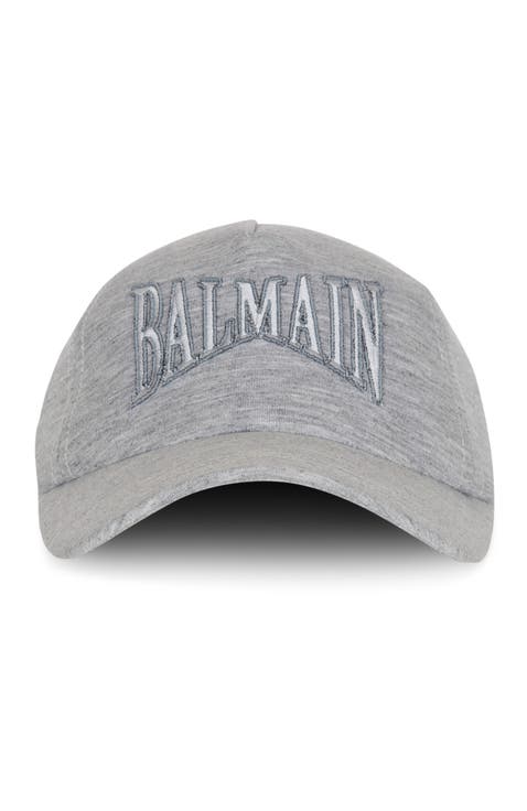 Embroidered jersey cap