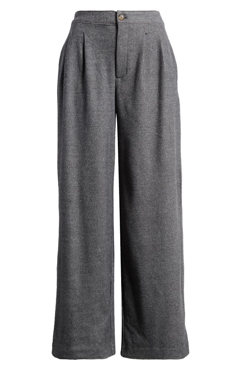 Faherty Dream Flannel Trousers, Alternate, color, Mountain Charcoal