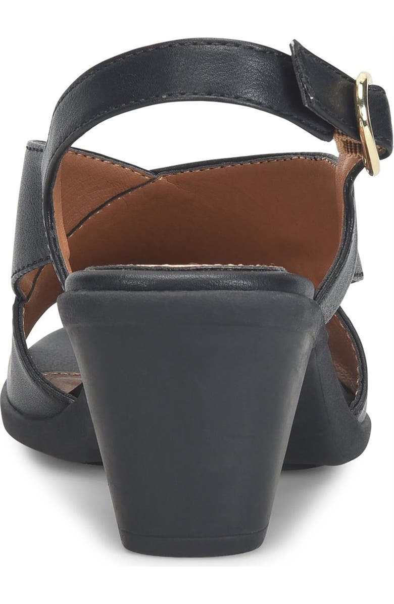 EUROSOFT Kylie Slingback Sandal, Alternate, color, Black