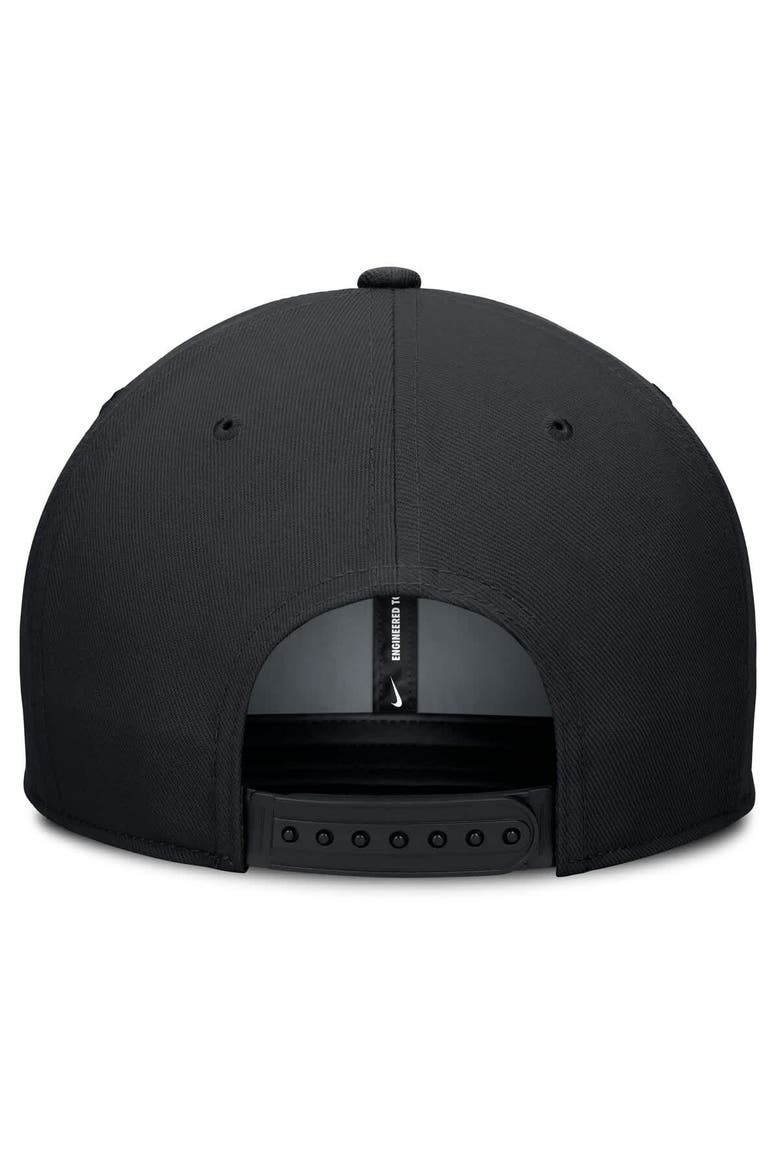 Men's Nike Black San Francisco Giants Pro Performance Snapback Hat, Alternate, color, Black