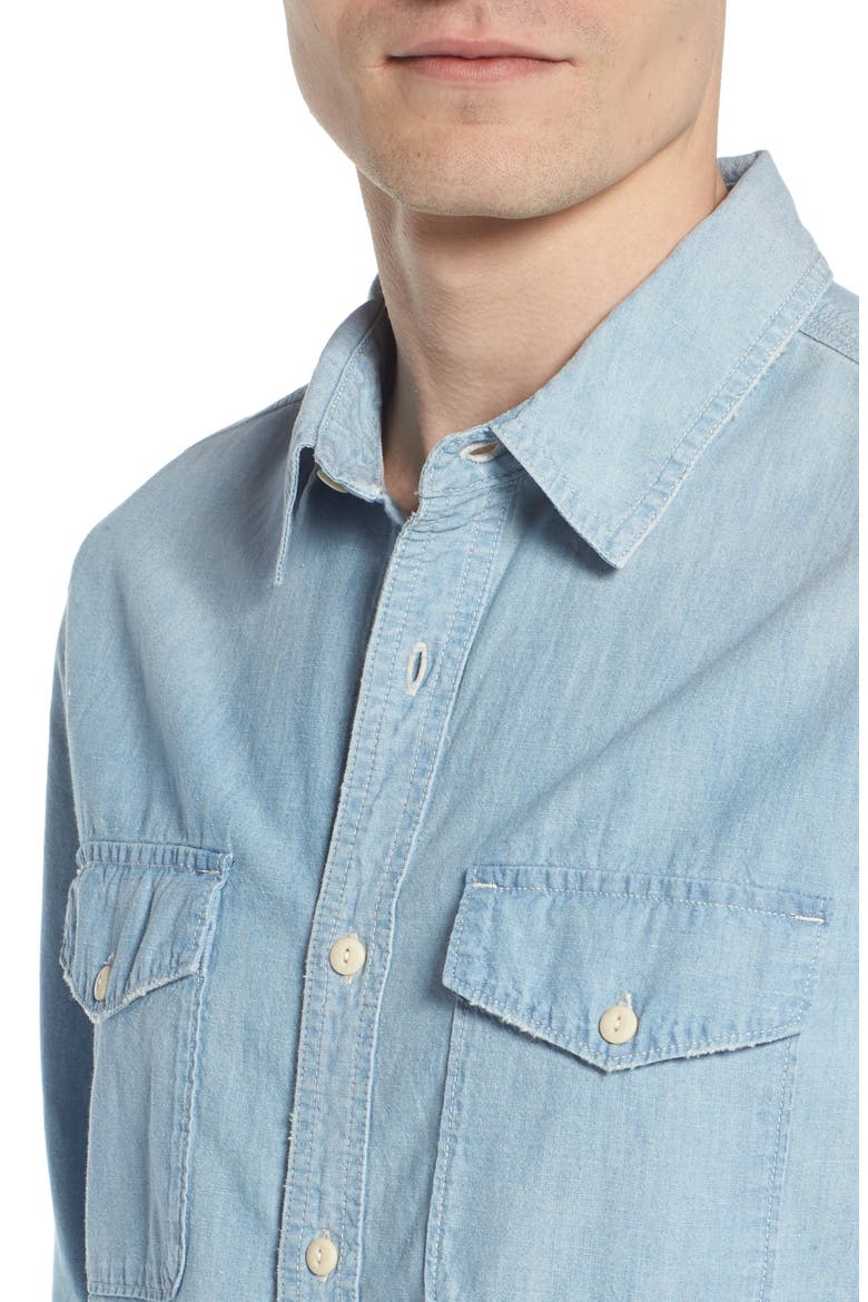 Benning Regular Fit Sport Shirt, Alternate, color, ROADSTEAD