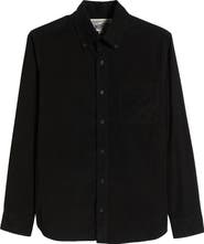 Schott NYC Pinwale Corduroy Button Down Shirt