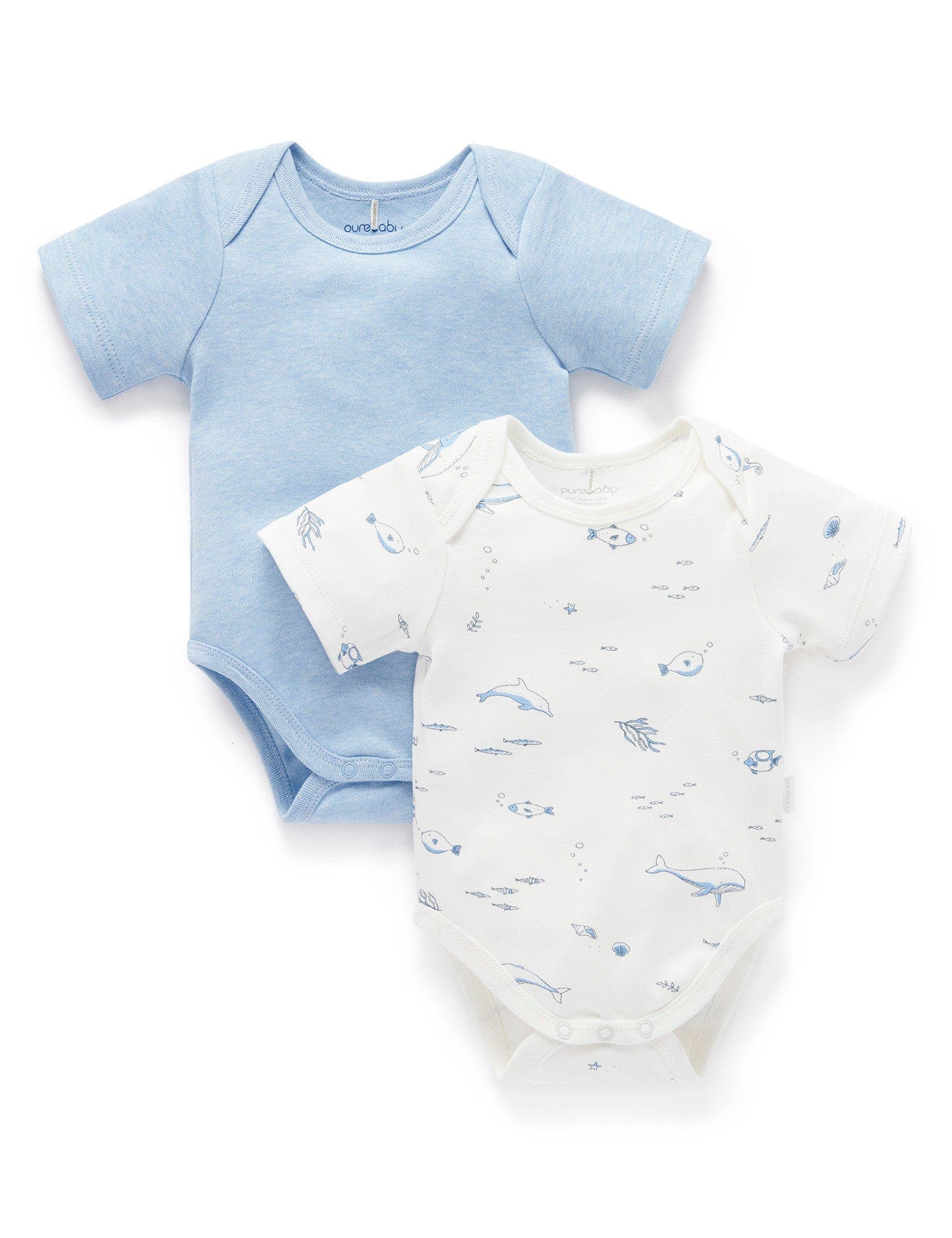 selected Nautical Pale Blue Melange Pk