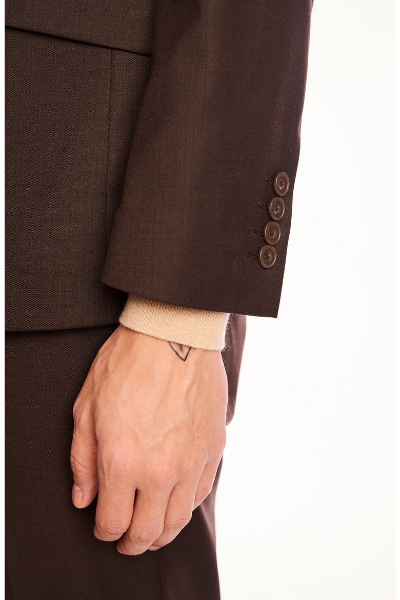 Dover Slim Fit Blazer, Alternate, color, DARK CHOCOLATE