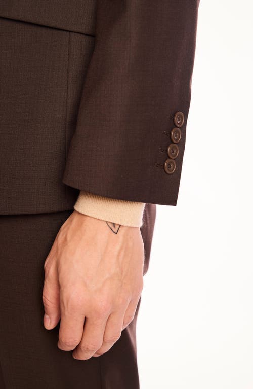 Paisley & Gray Dover Slim Fit Blazer In Brown