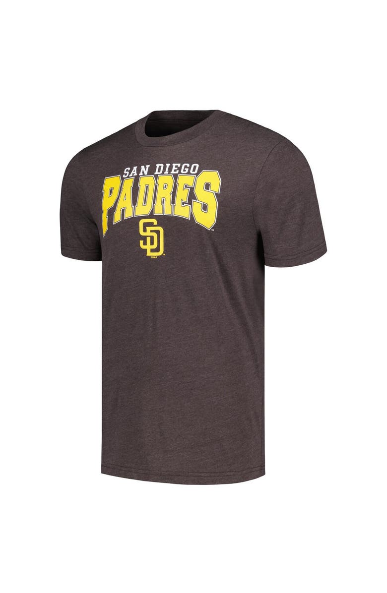 CONCEPTS SPORT Men's Concepts Sport Charcoal/Brown San Diego Padres Meter T-Shirt & Pants Sleep Set, Alternate, color, 