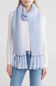 UGG® UGG Fringe Trim Knit Scarf