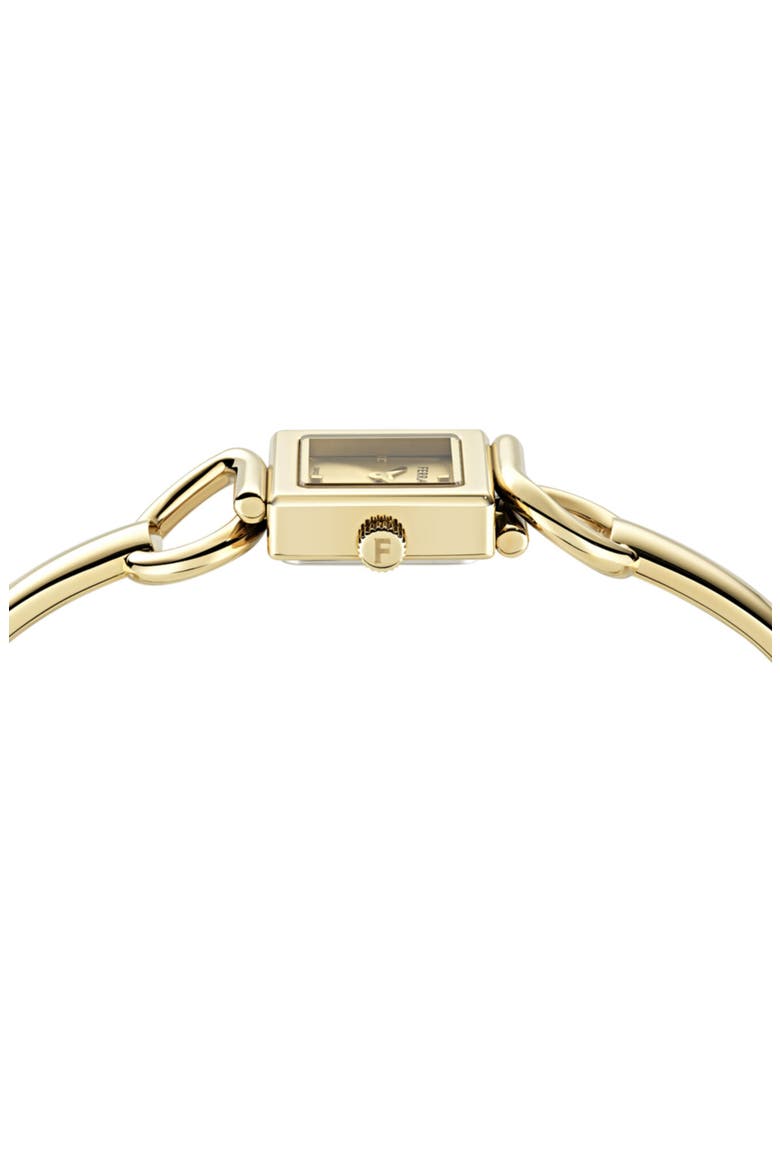 Gancio Evo Bangle Bracelet Watch, 18mm, Alternate, color, IP YELLOW GOLD