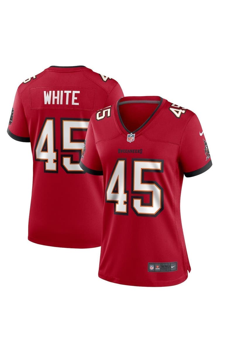 Nike Women's Nike Devin White Red Tampa Bay Buccaneers Game Player Jersey, Main, color, 