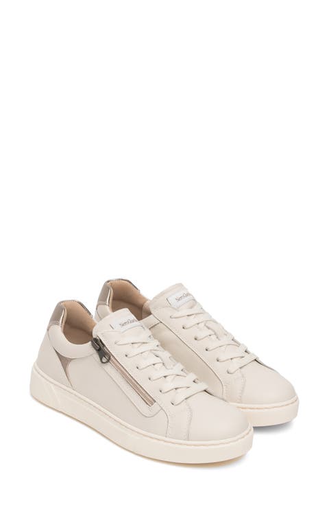 Low Top Side Zip Sneaker