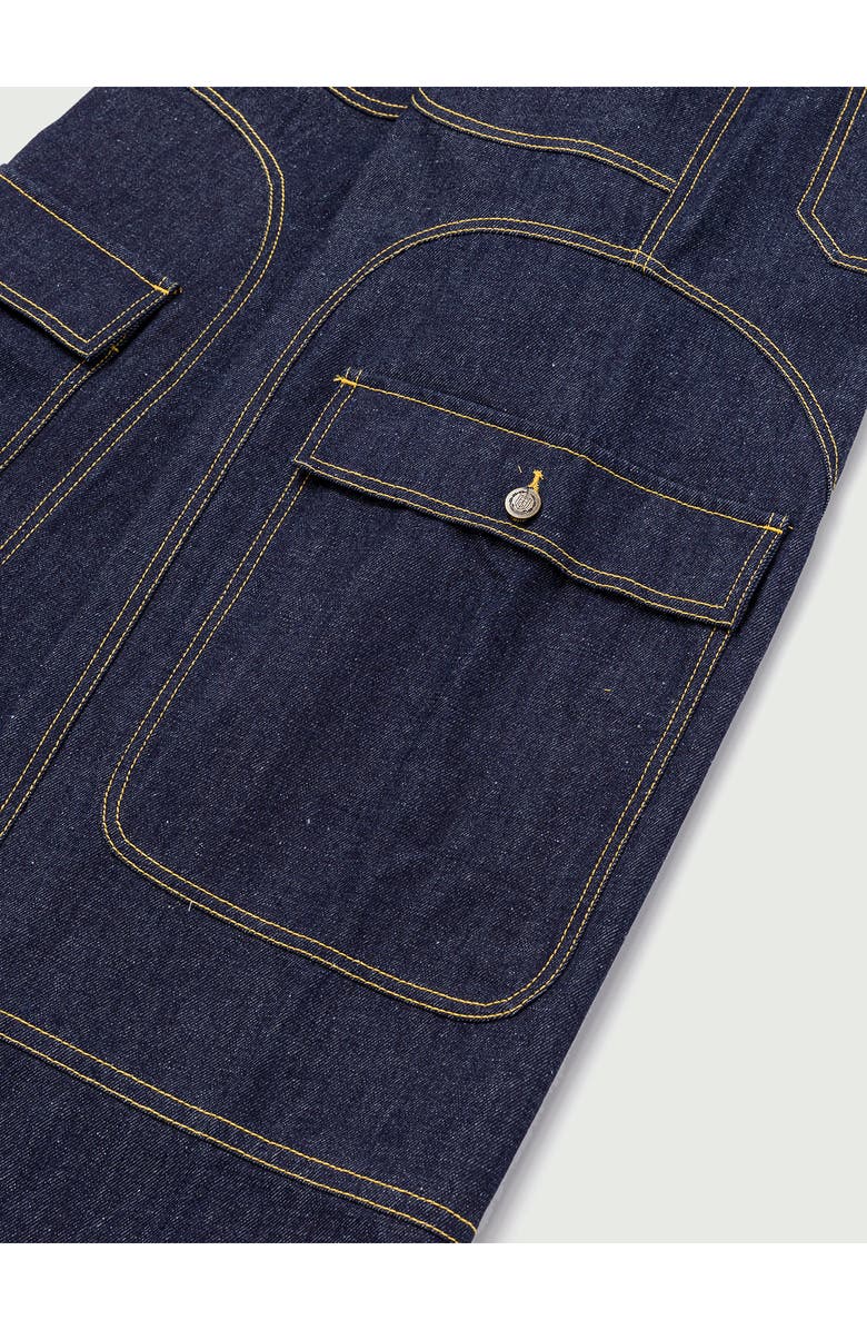 HONOR THE GIFT High Waist Carpenter Jeans, Alternate, color, Indigo