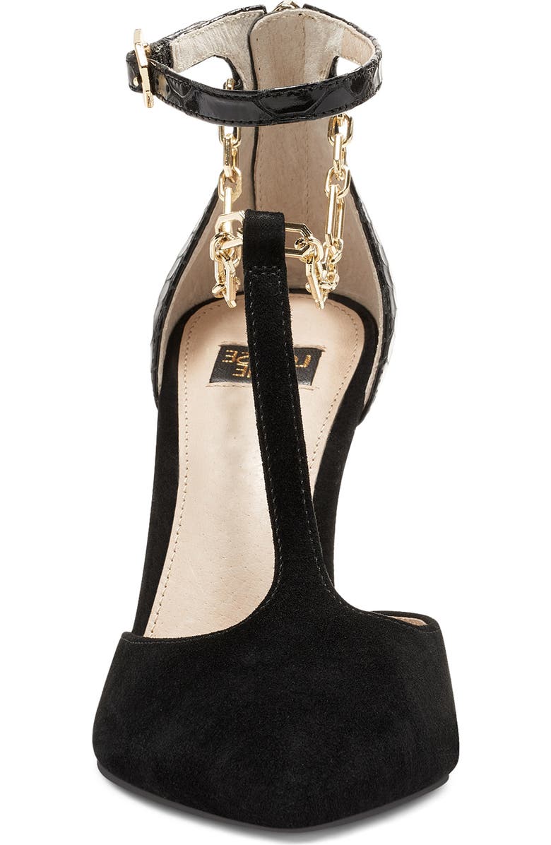 Louise et Cie Taite Ankle Strap Pointed Toe Pump, Alternate, color,