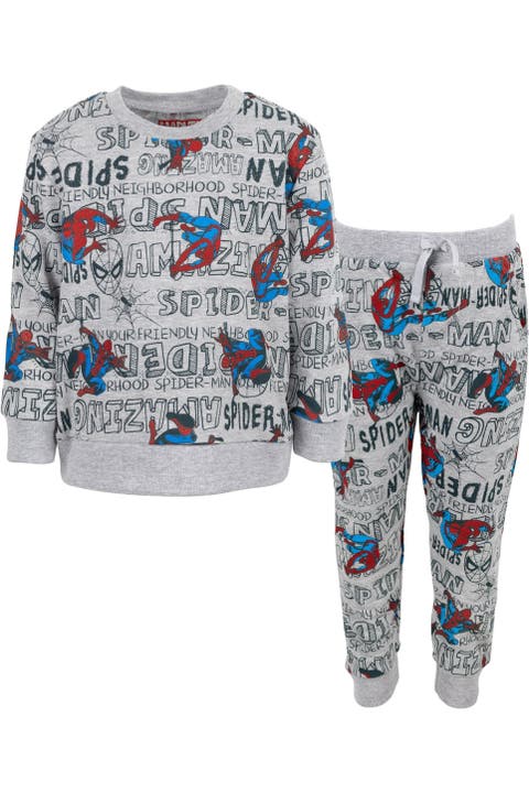 Spider-Man 2-Piece Fleece Sweatshirt and Pants Set