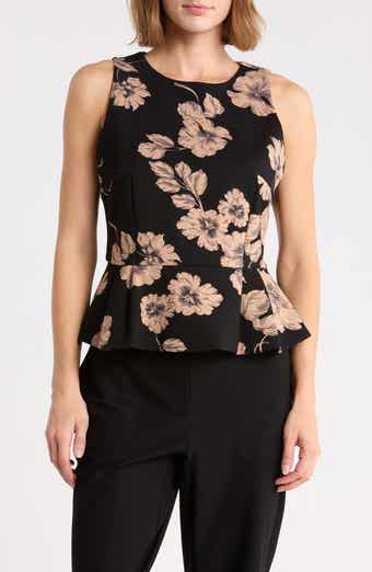 Sleeveless Peplum Top