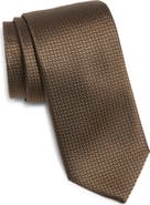 Canali Neat Silk Tie