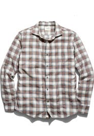 Billy Reid Check Melange Sport Shirt