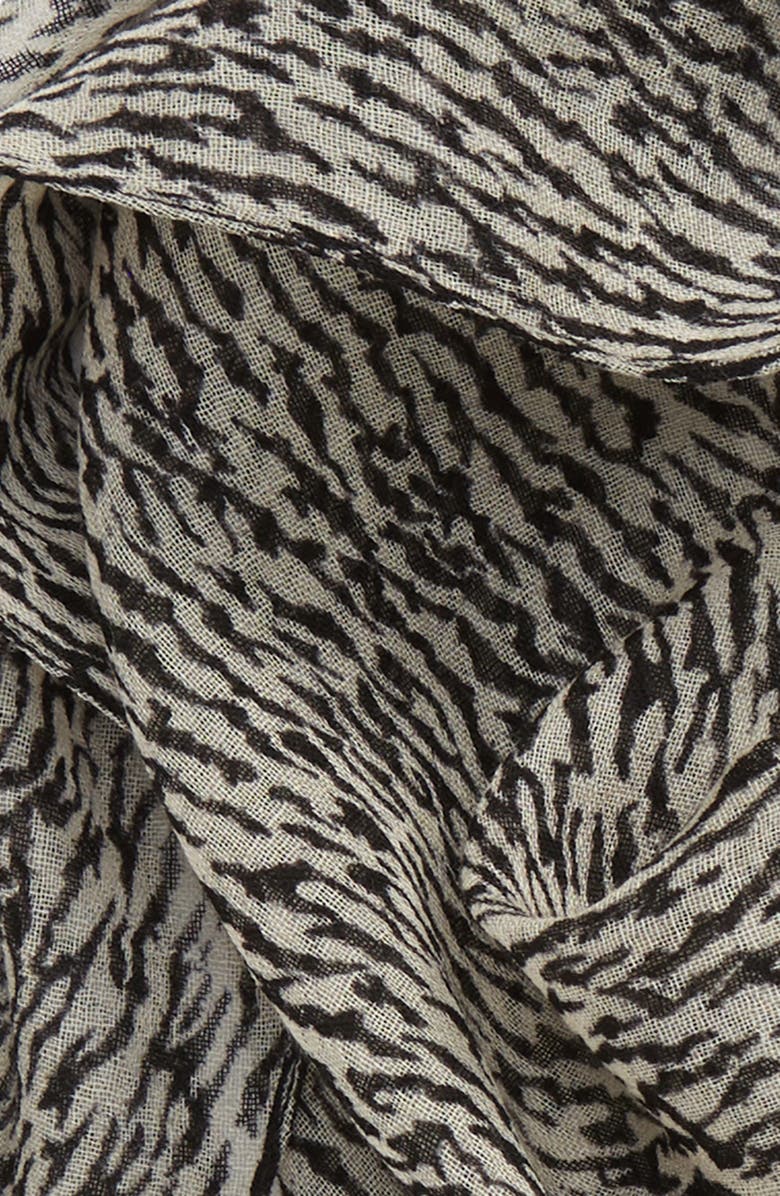 Saint Laurent Grand Marble Scarf, Alternate, color,