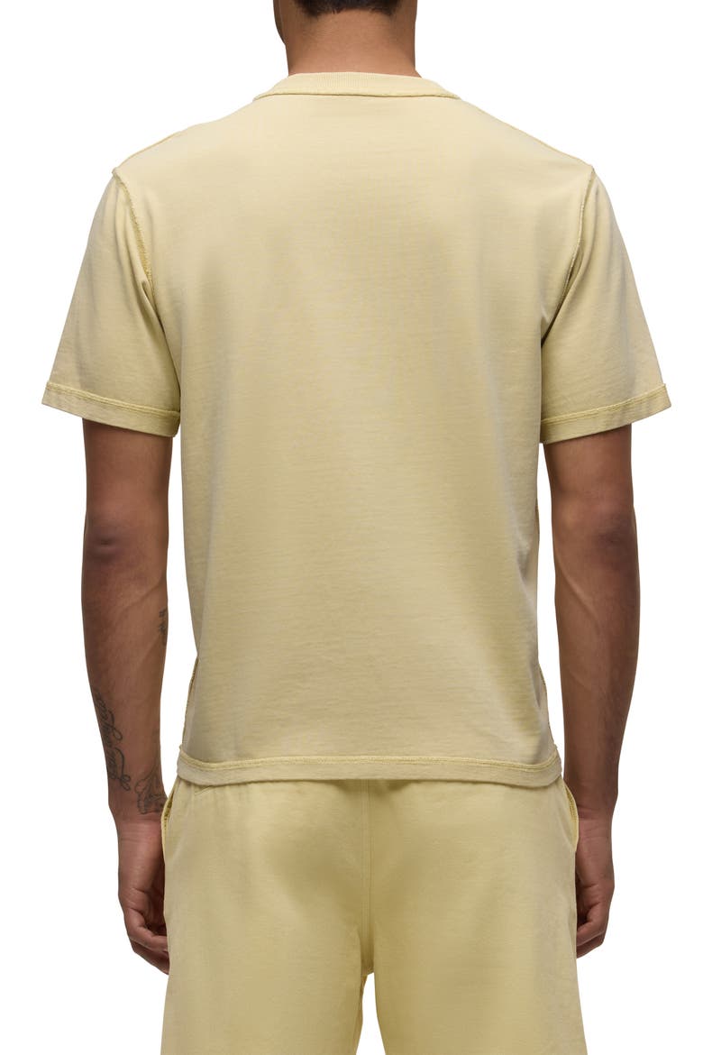 Heavyweight Cotton T-Shirt, Alternate, color, CITRON