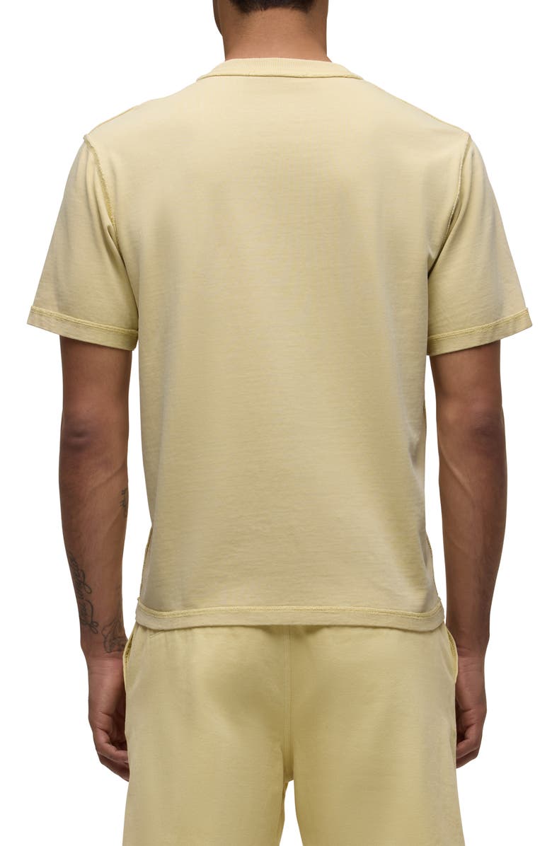 Hudson Jeans Heavyweight Cotton T-Shirt, Alternate, color, Citron