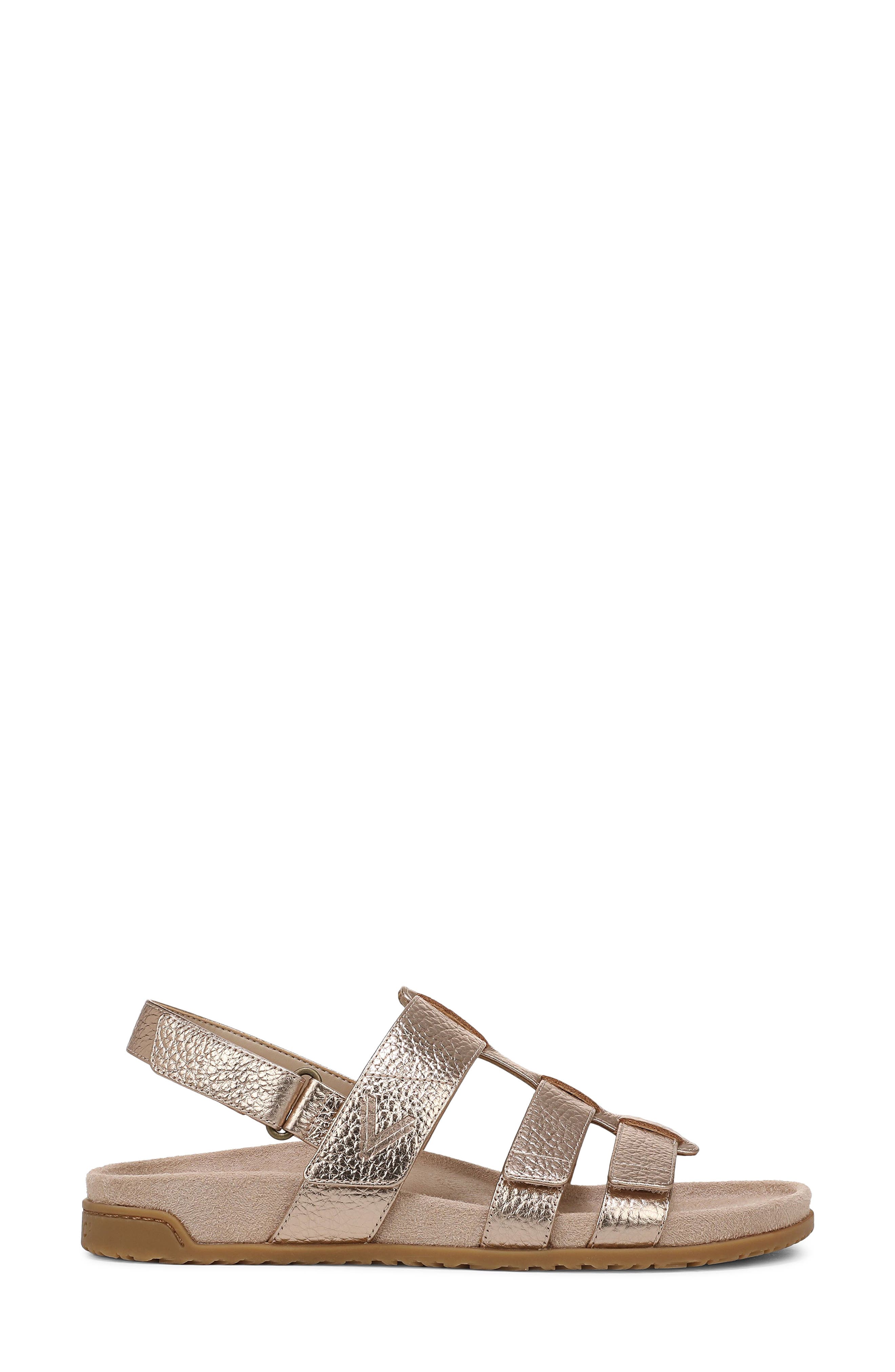 Eureka Fisherman Sandal - Wide Width Available, Alternate, color, BRONZE