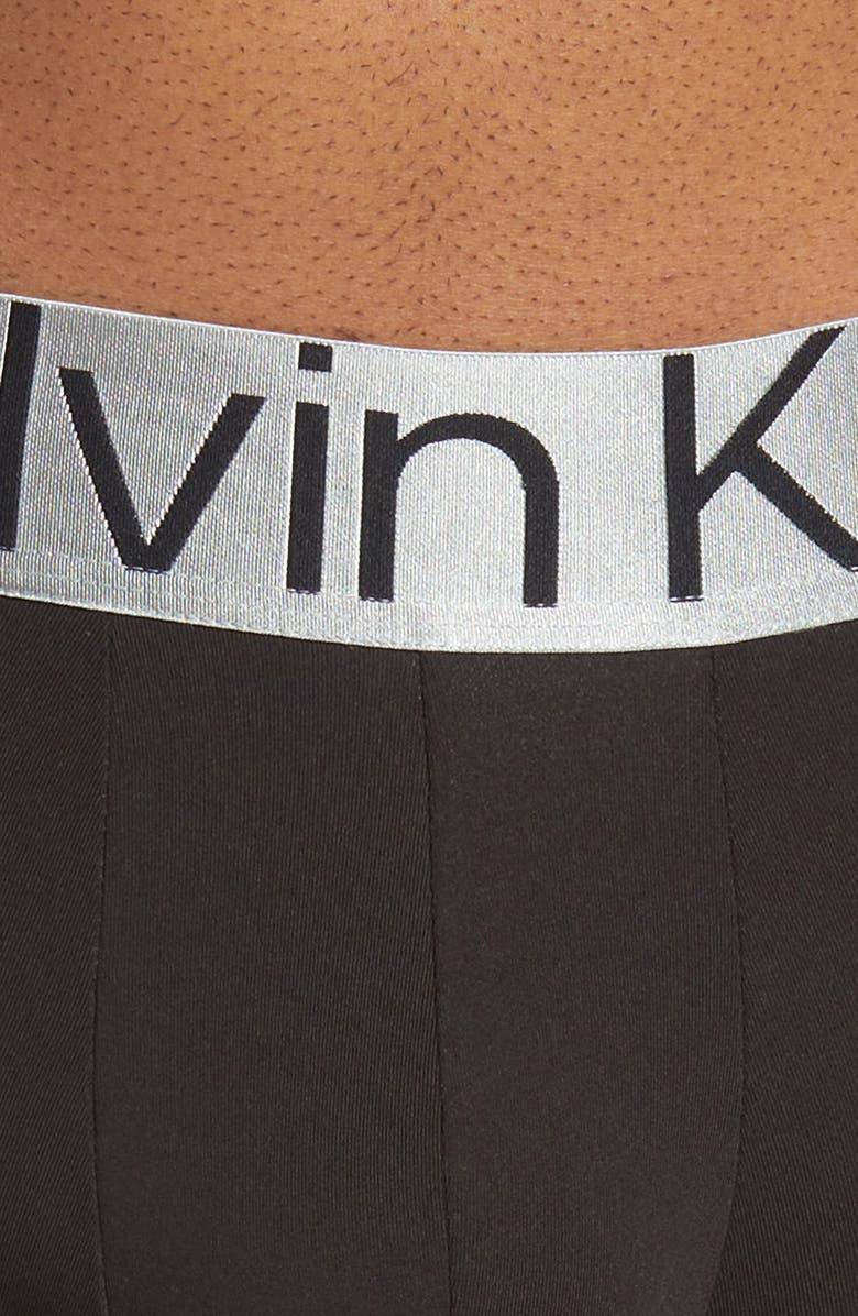 Calvin Klein Reconsidered Steel 3-Pack Low Rise Trunks, Alternate, color,
