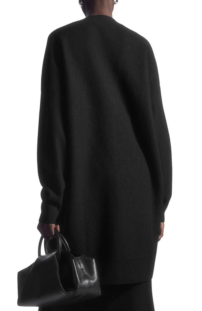 COS Wool Longline Cardigan, Alternate, color,