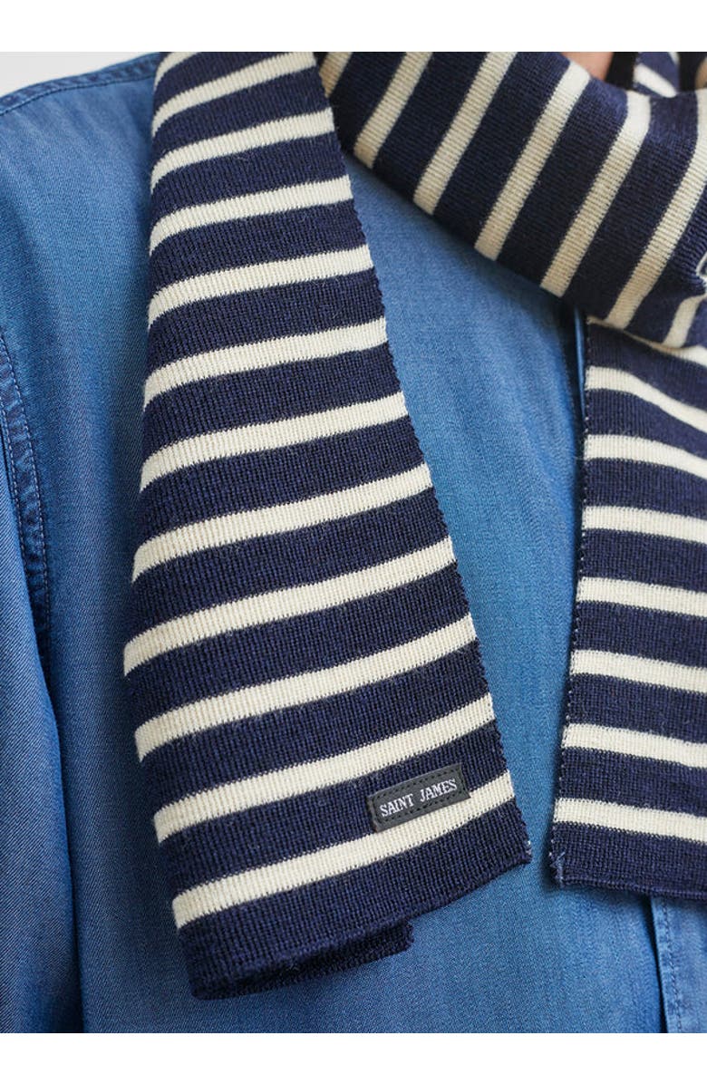 Saint James DUGUAY - Striped Scarf, Alternate, color,
