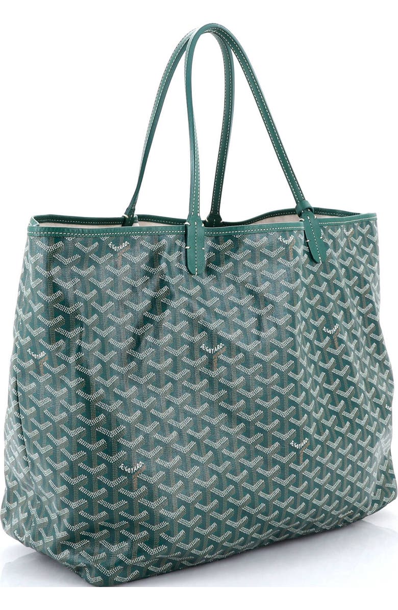 Pre-Owned Goyard Saint Louis Tote Coated Canvas GM, Alternate, color, Green