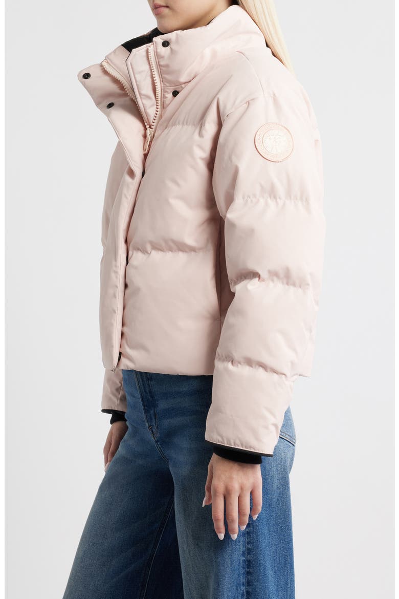 Grandview Black Label Cropped Puffer Jacket, Alternate, color, VINTAGE ROSE