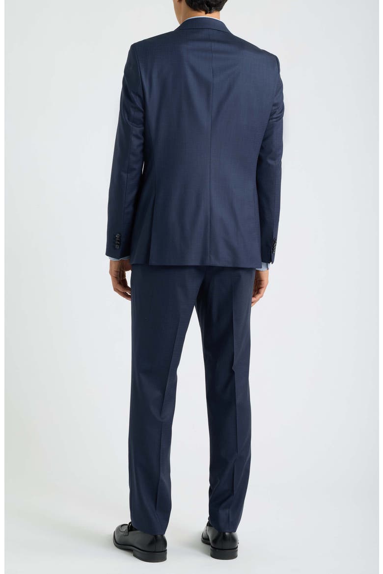 Houston Slim Fit Navy Stretch Wool Blend Suit, Alternate, color, DARK BLUE