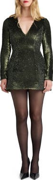 Bardot Eida Long Sleeve Hourglass Minidress