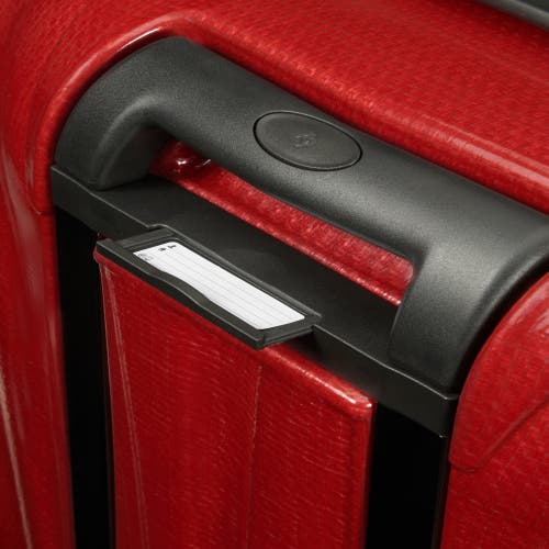 Samsonite C-lite Hardside Large Checked Spinner Luggage In Chili Red