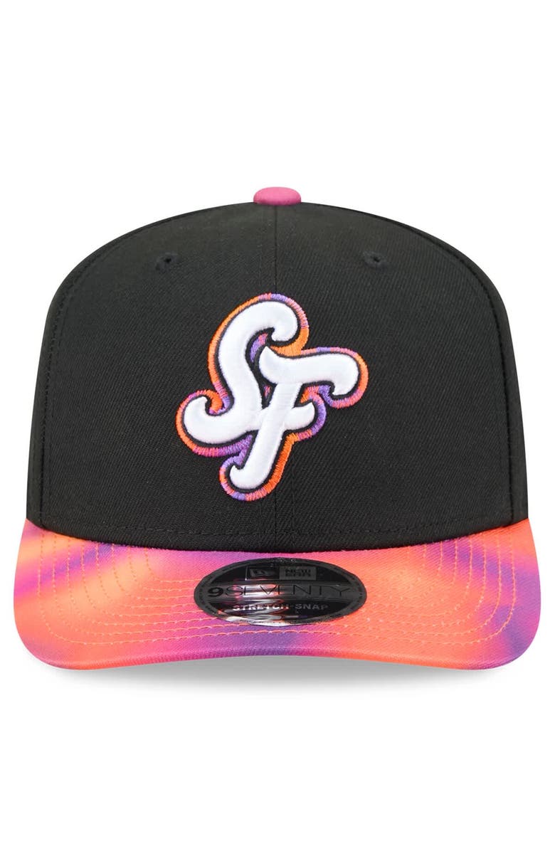 New Era Men's New Era Black/Orange San Francisco Giants 2025 City Connect 9SEVENTY Adjustable Hat, Alternate, color, Black