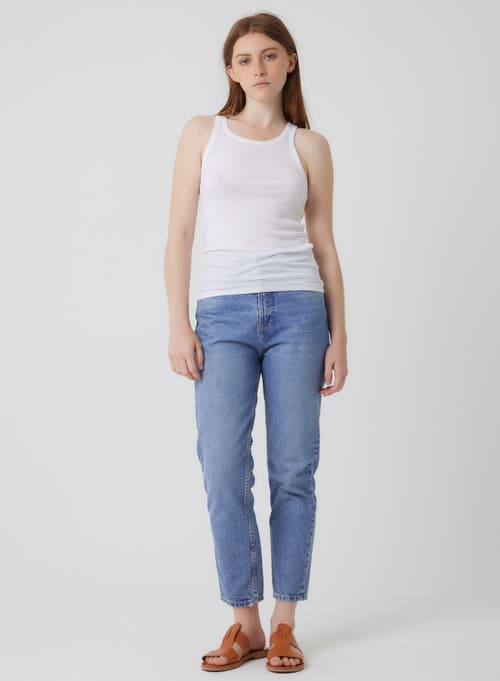 Majestic Filatures Lyocell Cotton Baby Rib Scoopneck Tank