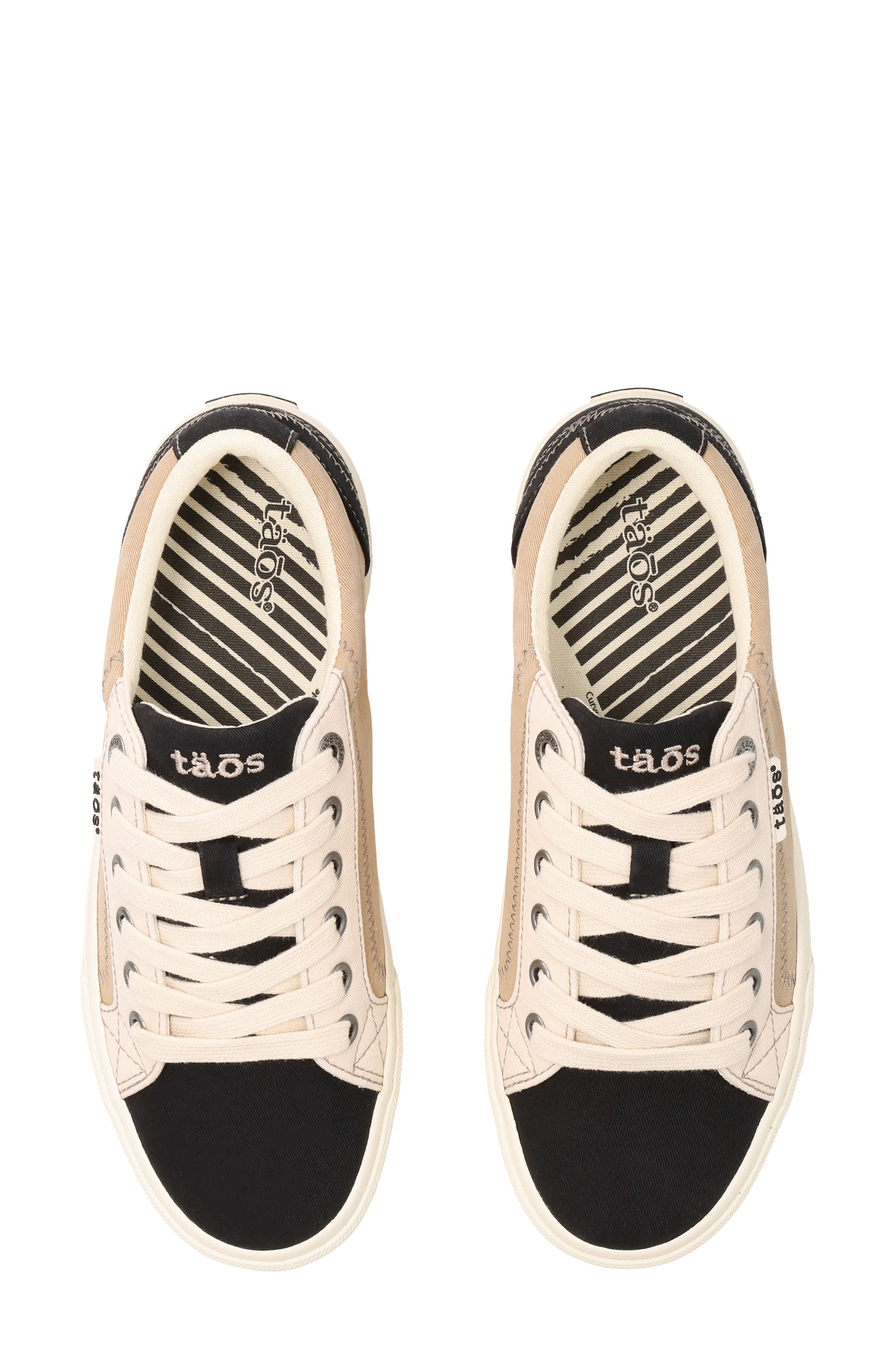 Taos Plim Soul Sneaker, Alternate, color, Black/ Tan Multi