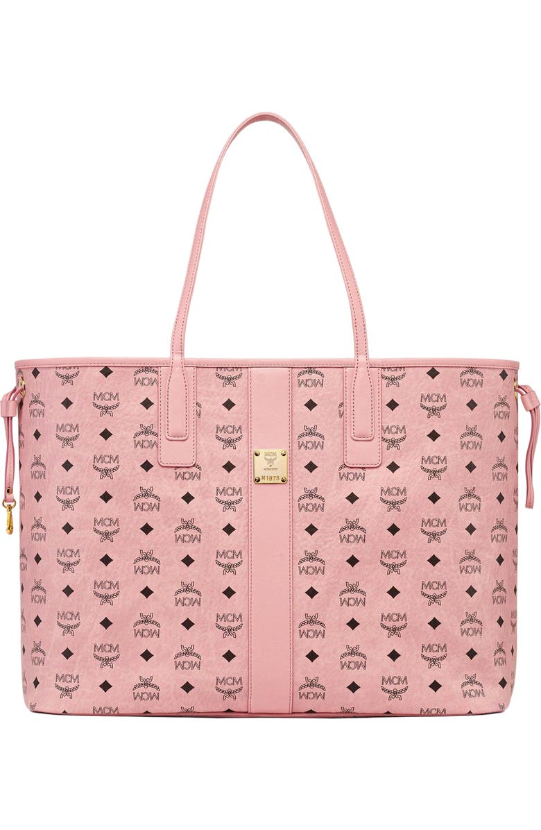 MCM Large Liz Shopper in Visetos, Main, color,