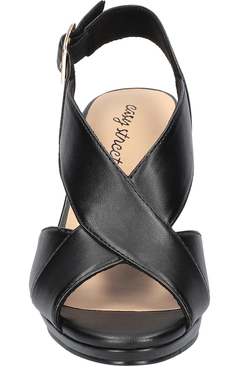 EASY STREET Christy Sandal, Alternate, color, Black