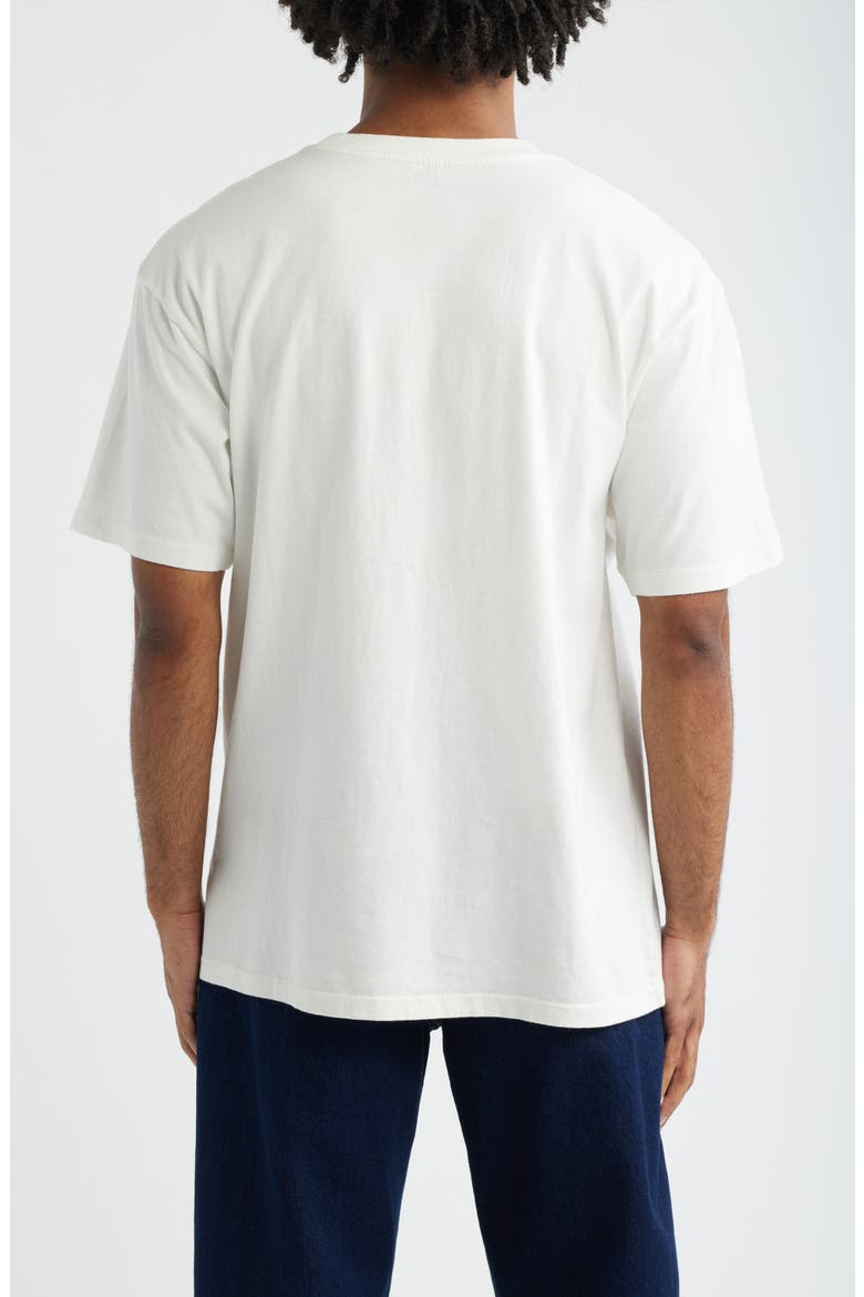 Pill Icon Embroidered Logo T-Shirt, Alternate, color, BONE