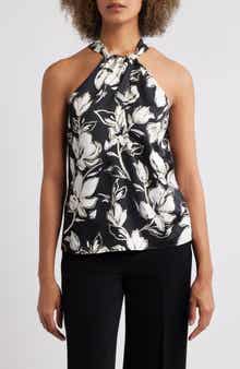 Tommy Bahama Noche Mar Satin Halter Top