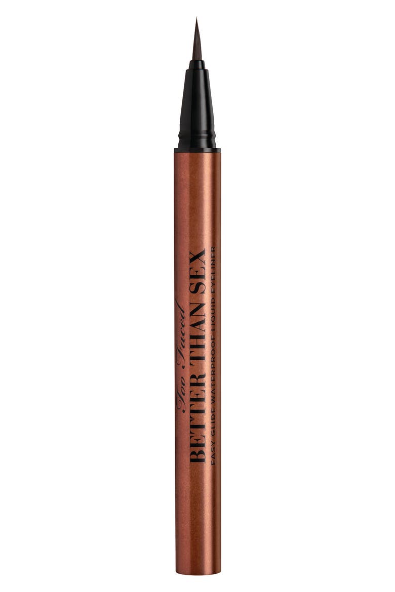 Better Than Sex Waterproof Liquid Eyeliner, Main, color, CHOCOLATE BROWN