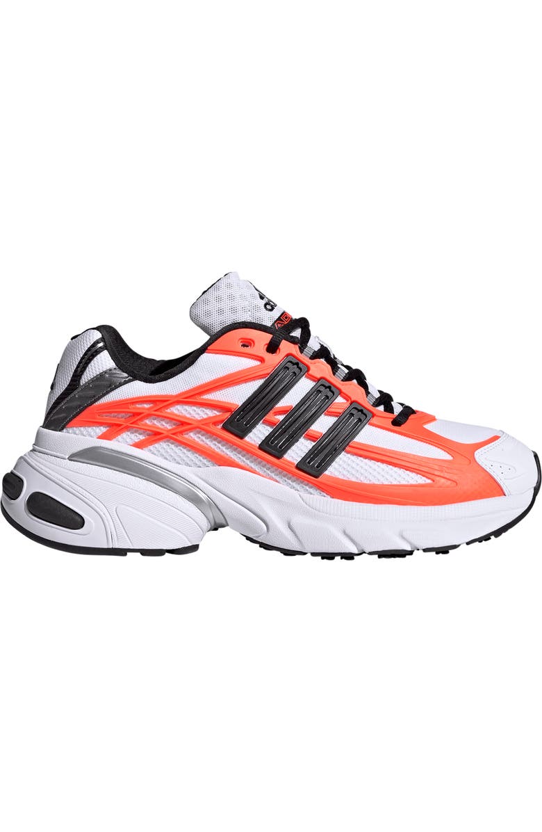 adidas Gender Inclusive Adistar Cushion XLG 2.0 Sneaker, Alternate, color, White/ Core Black/ Solar Ora