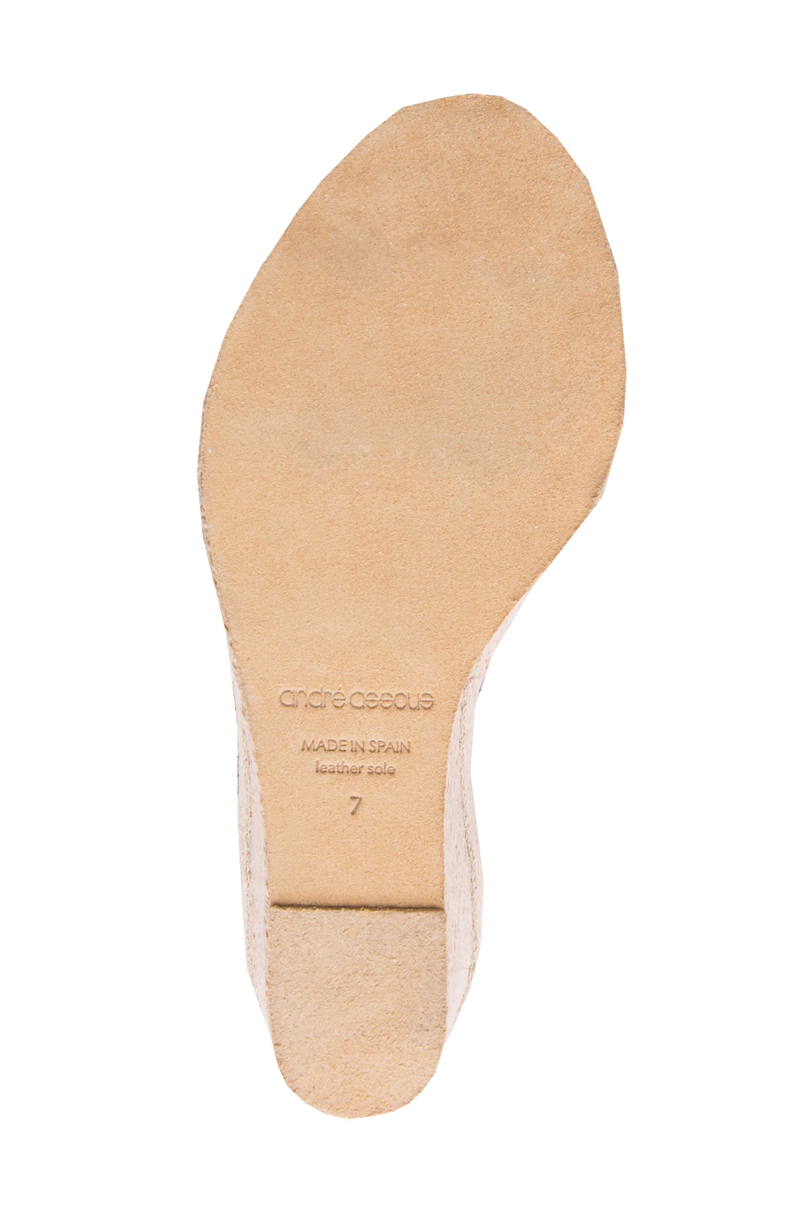 André Assous Dalmira Wedge Sandal, Alternate, color, 