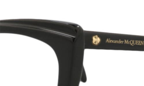 Alexander Mcqueen Mcqueen 53mm Cat Eye Optical Glasses In Multi
