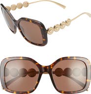 Versace 53mm Square Sunglasses
