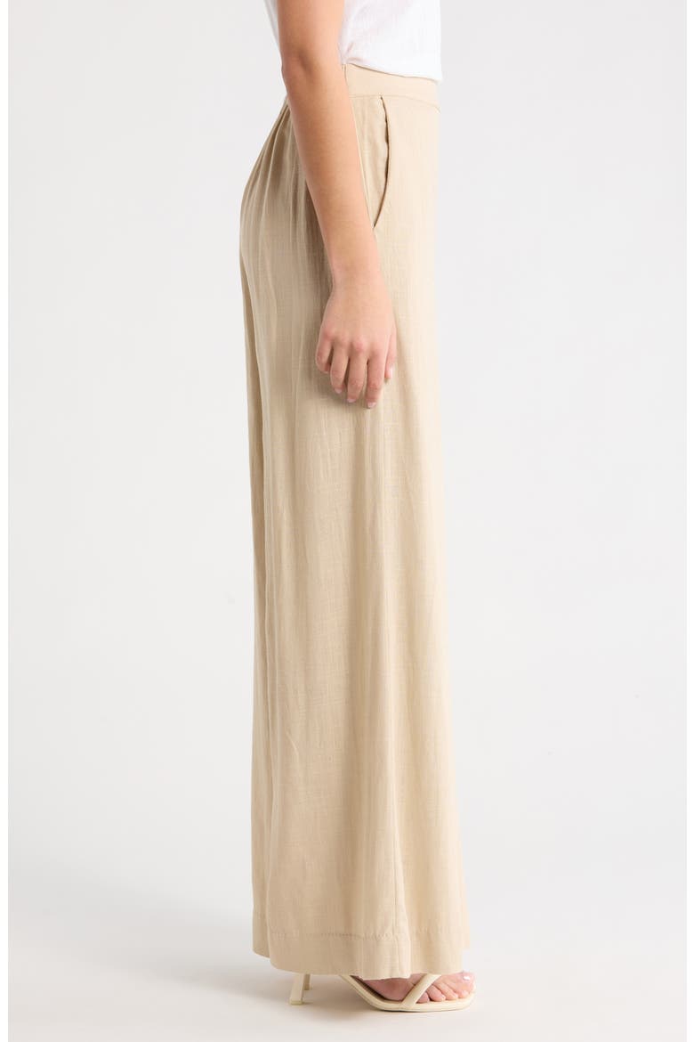 Wide Leg Pants, Alternate, color, CAMEL