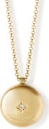 Astley Clarke Gold Biography Medium Locket Necklace