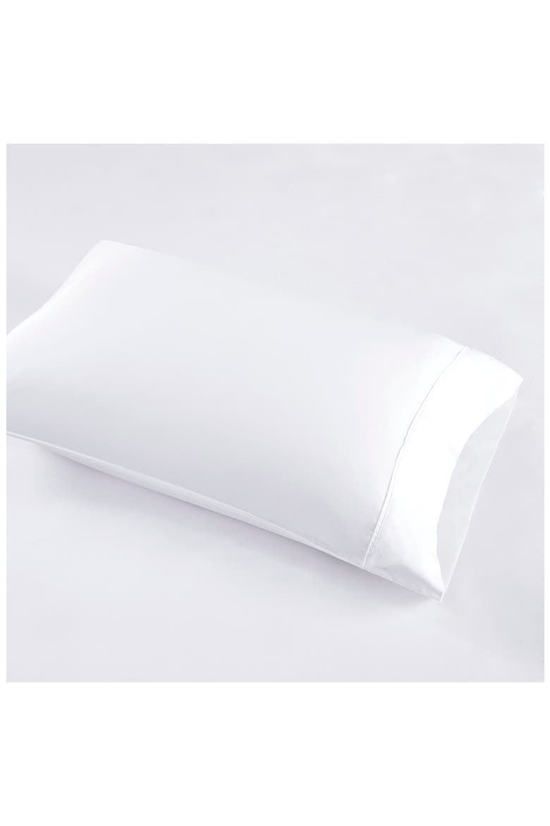 1000 Thread Count Temperature Regulating Antimicrobial 4 Piece Sheet Set, Alternate, color, WHITE
