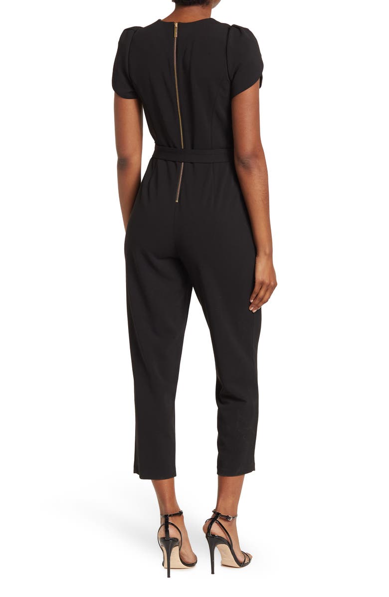 Calvin Klein Tulip Sleeve Jumpsuit, Alternate, color,