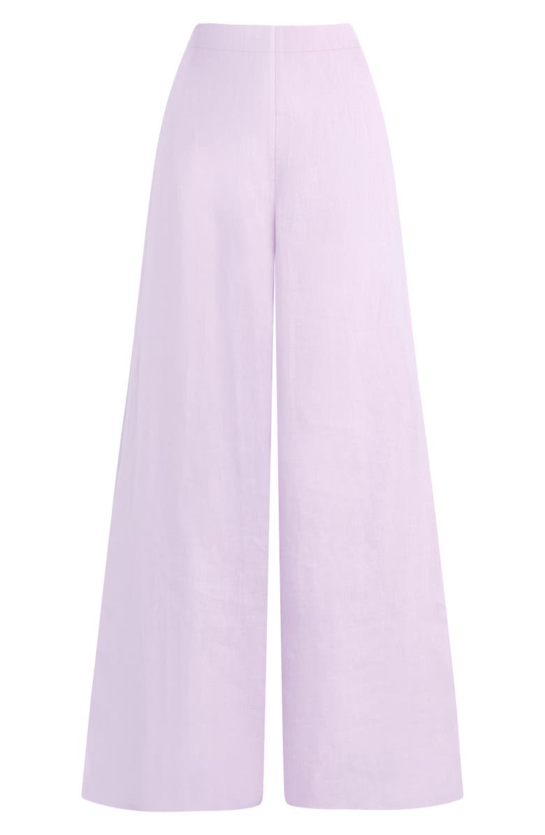 Favorite Daughter Linen Wide Leg Pants, Alternate, color, Wisteria Musk