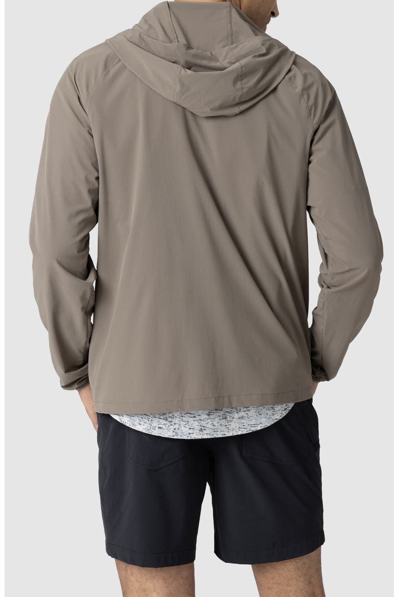 Astroman Sun Full Zip Sun Hoodie, Alternate, color, GRAVEL